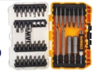 Lowe's Dewalt 37-piece screwdriver bit set offer