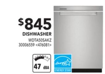 Lowe's Whirlpool dishwasher offer
