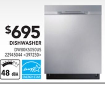 Lowe's Samsung dishwasher offer