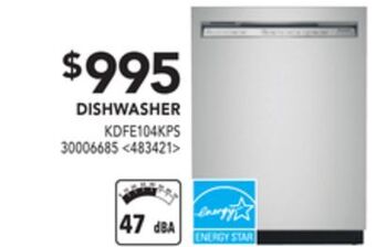 Lowe's Kitchenaid dishwasher offer