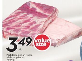 Sobeys Pork belly offer