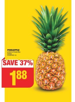 No Frills Pineapple offer