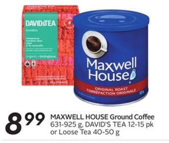 Sobeys Maxwell house ground coffee offer