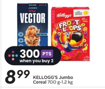 Sobeys Jumbo cereal offer