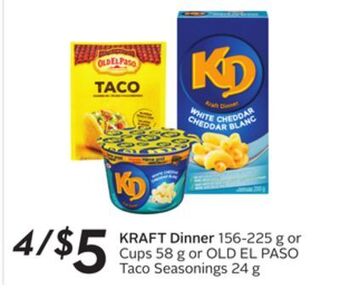 Sobeys Kraft dinner offer
