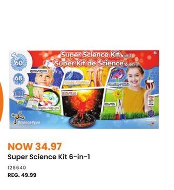 Toys R us Super science kit 6-in-1 offer