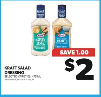 Real Canadian Superstore Kraft salad dressing, 475 ml offer