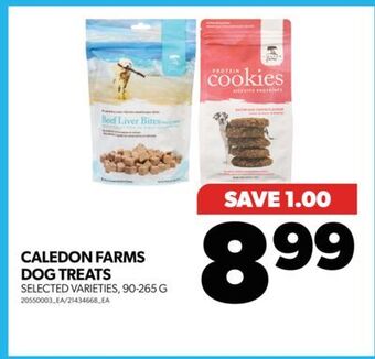 Real Canadian Superstore Caledon farms dog treats, 90-265 g offer