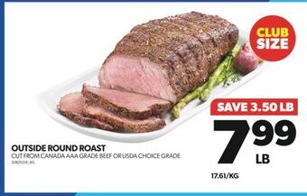 Real Canadian Superstore Outside round roast offer