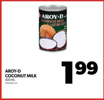 Real Canadian Superstore Aroy-d coconut milk, 400 ml offer