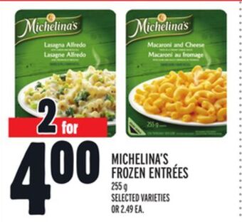 Metro Michelina's frozen entrées offer