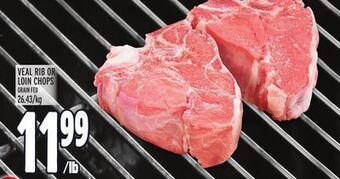 Metro Veal rib or loin chops offer