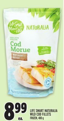 Metro Life smart naturalia wild cod fillets offer