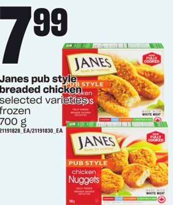Independent Grocer Janes pub style breaded chicken, 700 g offer