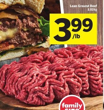 Foodland Lean ground beef offer