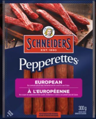 Independent Grocer Schneiders® pepperettes® sausage snacks, 300-375 g offer