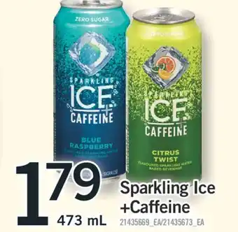 Fortinos Sparkling ice + caffeine, 473 ml offer
