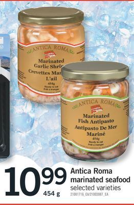 Fortinos Antica roma marinated seafood offer