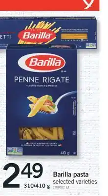 Fortinos Barilla pasta, 310/410 g offer