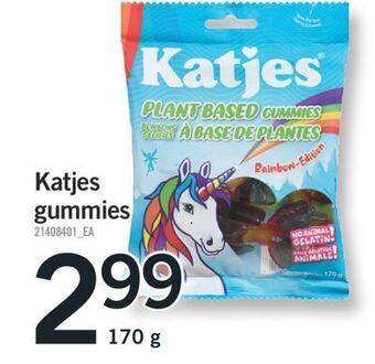 Fortinos Katjes gummies, 170 g offer