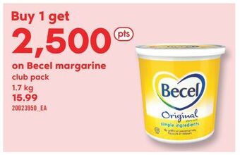 Fortinos Becel margarine offer