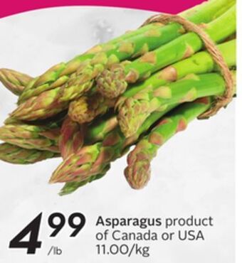 Sobeys Asparagus offer