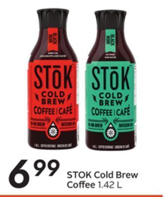 Sobeys Cold brew coffee offer