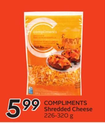 Sobeys Shredded cheese offer