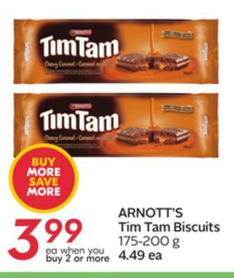 Sobeys Tim tam biscuits offer