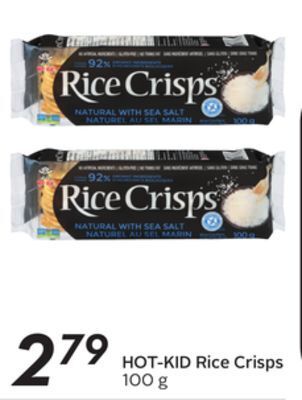 Sobeys Rice crisps offer