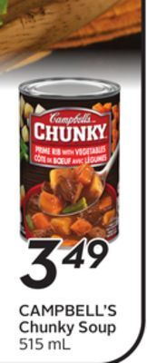 Sobeys Chunky soup offer
