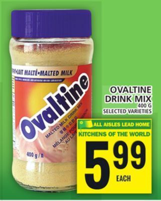 Food Basics Ovaltine drink mix offer