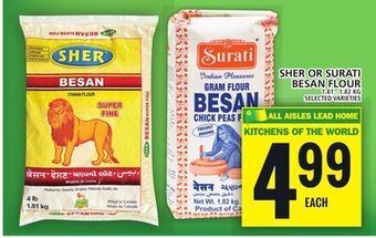 Food Basics Sher or surati besan flour offer