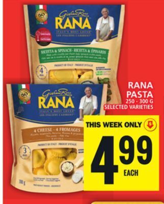 Food Basics Rana pasta offer