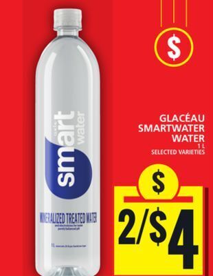 Food Basics Glacéau smartwater water offer