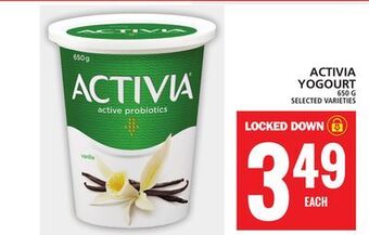 Food Basics Activia yogourt offer