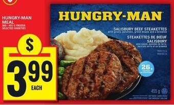 Food Basics Hungry-man meal offer