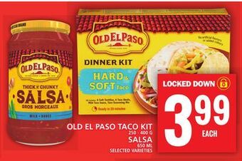 Food Basics Old el paso taco kit or salsa offer