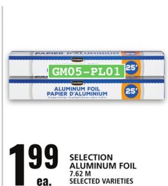 Food Basics Selection aluminum foil offer
