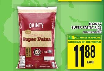 Food Basics Dainty super patna rice offer