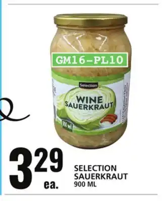 Food Basics Selection sauerkraut offer