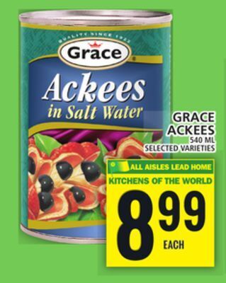 Food Basics Grace ackees offer