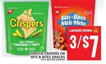 Food Basics Christie crispers or bits & bites snacks offer
