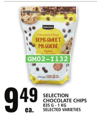 Food Basics Selection chocolate chips offer