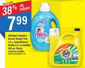 Maxi Fleecy, Tide offer