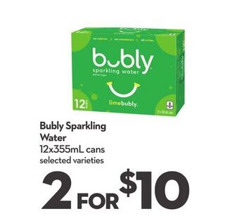 Longo's Bubly sparkling water offer