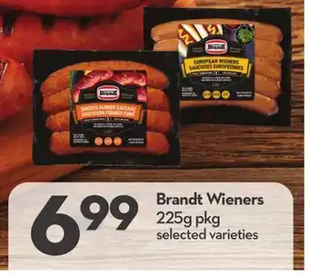 Longo's Brandt wieners offer