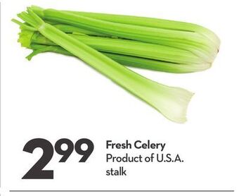 Longo's Fresh celery offer