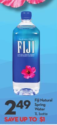 Longo's Fiji natural spring water 1l offer