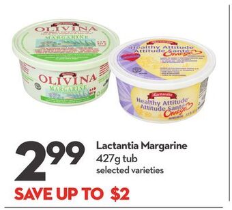 Longo's Lactantia margarine offer